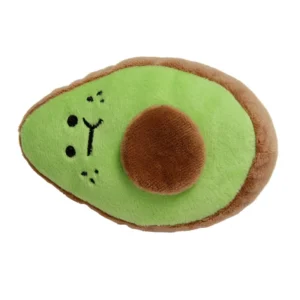 Nouveau Jouet à Mâcher pour Chien - Jouet Sonore en Forme de Légume et de Fruit avec Drumstick en Poulet - Jouet Squeak en Peluche en Forme de Poivron Rouge